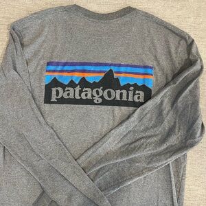 Patagonia Gray Long Sleeve Shirt
